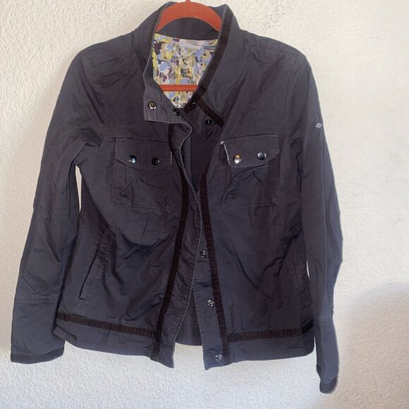 Columbia Crossroad Omni Shade Utility Jacket Snap Canvas Outdoor M Hiking Trail - Picture 1 of 11